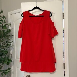 Elegant Red Women's blouse